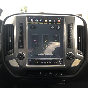 GPS NAVI Wifi Tesla phong cách màn hình Android đài phát thanh nâng cấp Carplay Stereo cho Chevrolet Silverado 1500 GMC Sierra 2014-2019 - Product Image 5