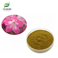 Extrait de Rhododendron Caucasicum en gros, qualité usine, 99% de pureté, poudre d'extrait de Rhododendron