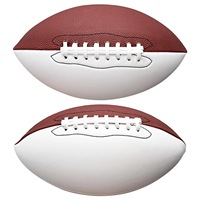 Ballon de football américain taille 9, tailles personnalisables, ballon d'entraînement de ligue, ballon de rugby personnalisé pour adulte, cousu à la machine