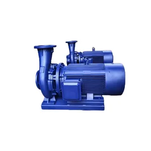 Pompe centrifuge horizontale 65-100 Pipeline verticale Livraison directe d'eau propre Structure à un étage sous pression