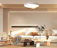 Lustres nordiques, lampe de plafond, éclairage suspendu, luminaire LED ultra fin, Tuya Zigbee Dali 0-10V, dimmable, réglable