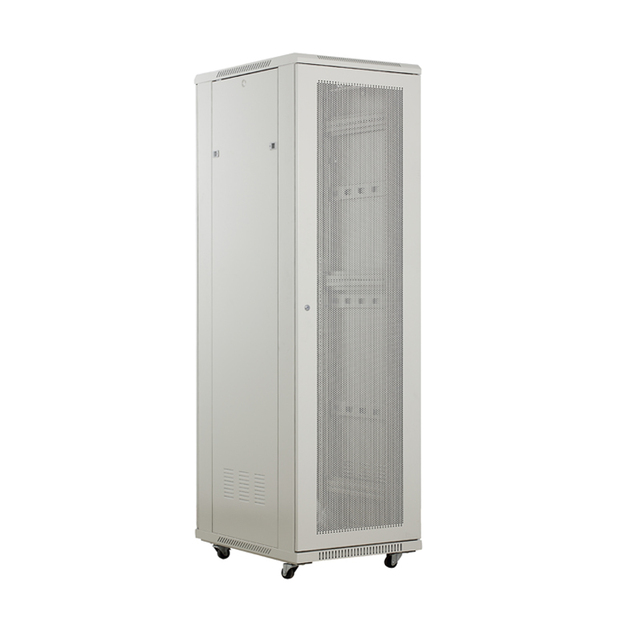 LNS Series Server Rack 18U-60U Network Cabinet with 12 Optional Door Types Depth 19 Inch Rack Enclosure