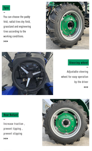 Tractor Agrícola <span class=keywords><strong>El</strong></span>éctrico con Sistema de Accionamiento por Batería ROPS y Rendimiento 4WD de 50HP <span class=keywords><strong>para</strong></span> Uso en <span class=keywords><strong>Campo</strong></span> - Product Image 5