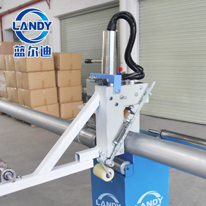 Máquina de soldar cubiertas de plástico Landy, selladora térmica de PVC semiautomática de acero inoxidable para cubiertas de piscinas - Product Image 1