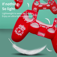 Pour Sony Playstation 4 anti-dérapant Silicone contrôleur peau couverture protection PS4 étui en silicone