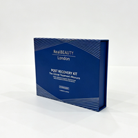 Luxuriöse GHK Cu Starre Buchform-Verpackung mit Magnetverschluss Prägung UV-Beschichtung Schaumstoffeinlage für Peptide