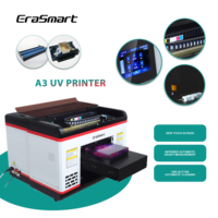 Printer UV Erasmart A3 untuk Papan Akrilik, Printer dengan Print Head 1390 untuk Pencetakan Foto
