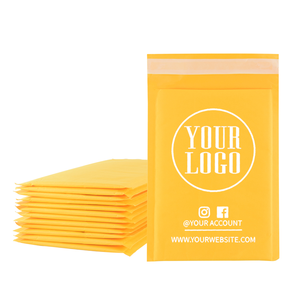 Bolsas de Correo Biodegradables de Papel Kraft, Envoltorio Acolchado para Envíos, Sobre de Burbujas, Bolsa de Embalaje Compostable, Papel para Ropa - Product Image 1