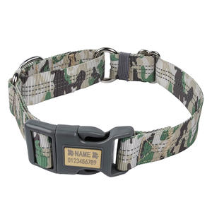 <span class=keywords><strong>2025</strong></span> Neue Innovationen Reflektieren des graviertes explosions geschütztes Anti-Lost-Halsband für Haustiere mit verstellbarem großem Hunde halsband Hunde halsband - Product Image 3
