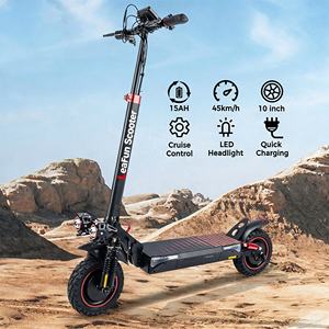 Monopatín Eléctrico Unisex de 600W 48V con Logotipo Personalizado, Aleación de Aluminio, Batería, Todoterreno, para Adultos, de Dos Ruedas - Product Image 4