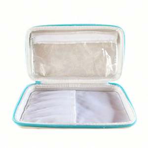 Estuche para Lápices de EVA Impermeable de PU Blanco, Estuche Portátil Pequeño para Lápices de EVA, Estuche de Papelería de EVA Simple y Moderno para Adultos y Niños - Product Image 2