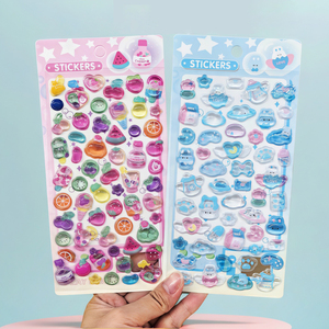 Adesivi Decorativi 3D Multicolore Kawaii <span class=keywords><strong>Divertenti</strong></span> per Planner, Scrapbook, Cover per Telefoni e Laptop - Product Image 2