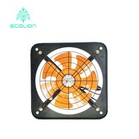 Extracteur de Ventilation industriel puissant échappement Axial en métal ventilateur de souffleur d'air Commercial pour ventilateur d'échappement de Ventilation