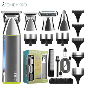 Kit DE ASEO multifuncional 12 en 1 profesional inalámbrico eléctrico para hombres con hoja de acero inoxidable para uso doméstico - Product Image 1