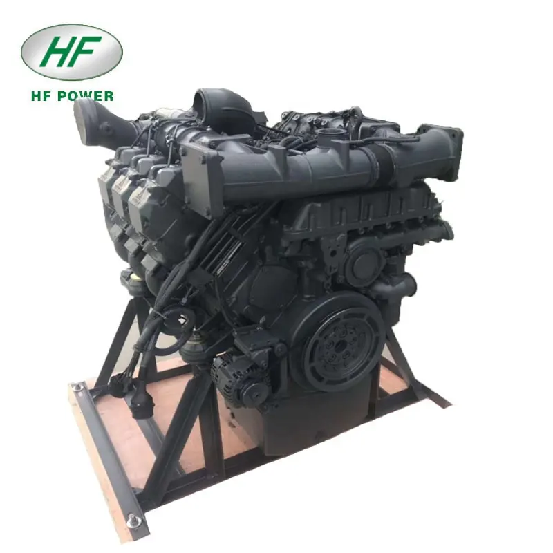 محرك ديزل 6 أسطوانات دائم مبرد بالماء لمحرك Deutz f6m1015c