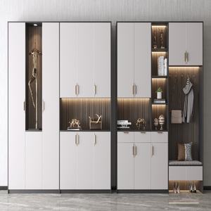 Zapateros Personalizados y Modernos Armarios Modulares para Zapatos, Ideales para la Sala de Estar, Muebles de <span class=keywords><strong>Entrada</strong></span>. - Product Image 5