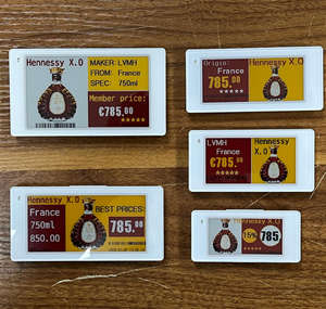 Etiquetas Electrónicas para Estantes (ESL) para Almacenes, Equipos de Almacén, Pantalla de Tinta Electrónica de 2.13, 2.6 y 2.9 Pulgadas, Etiqueta Digital de Precio Intercambiable - Product Image 1