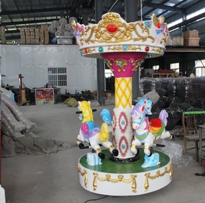 เครื่องรับเหรียญราคาประหยัด 3 ที่นั่ง สำหรับเครื่องเกมอาร์เคด ม้าหมุนดนตรีสำหรับเด็ก มินิโมบายล์คิดดี้ไรด์ ขาย - Product Image 4