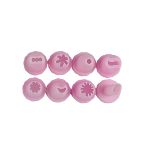 Plastic Piping Set 8 Piece With Tips For Butter Cookies And Biscuits Cake Decorating Supplies - Product Image 3