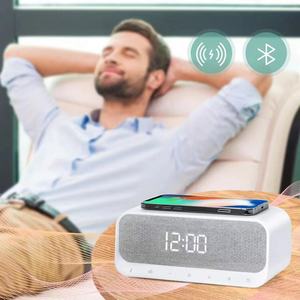 Loa <span class=keywords><strong>Bluetooth</strong></span> Di Động Âm Trầm Chất Lượng Cao Âm Thanh Nổi Lớn Không Dây Sạc Kỹ Thuật Số Usb Đồng Hồ Báo Thức Loa <span class=keywords><strong>Bluetooth</strong></span> Radio - Product Image 2