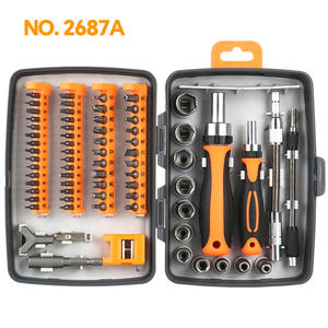 ชุดไขควงอเนกประสงค์ 72 in 1 พร้อมด้ามจับแบบ Ratchet สำหรับงานซ่อมแซมในบ้านและยานยนต์ พร้อมหัวแม่เหล็ก - Product Image 1