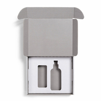 Boîtes d'expédition personnalisées en carton ondulé, type avion, avec inserts pour cosmétiques, cadeaux et emballages de vente au détail