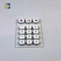 Customized Conductive Rubber Buttons Silicone Keyboard Keycaps