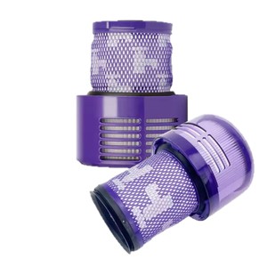 Cartouche de filtre arrière HEPA compatible Dyson, couleur violette, pour usage domestique - Product Image 1
