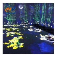 Interact Projector pour la projection immersive de sol mural pour la cartographie de projection de sol 3D de restaurant