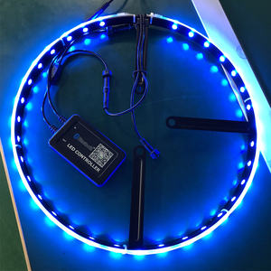 <span class=keywords><strong>Shiping</strong></span> di goccia luce up ruote da skate roller promozione Illuminato motore a quattro ruote luce RGB Colorful smart wheel luce kit di ricambio - Product Image 6