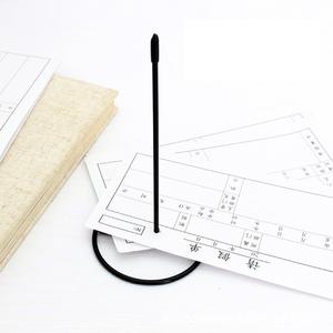 Porta carta a asta dritta ricevuta e porta biglietti per ufficio scrivania o Hotel porta lettere prodotto - Product Image 1