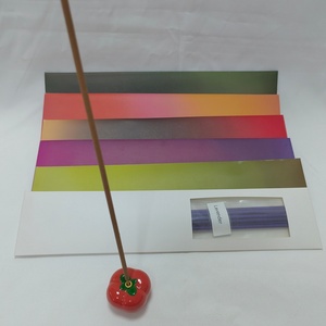 Bâtons d'encens aux huiles essentielles biologiques, 8 pouces, parfum pur de musc, bois de santal et encens, emballés en boîtes, arômes naturels d'encens - Product Image 3