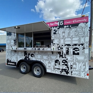 2025 Cafetería Foodtruck Kiosk Van Ice CreamTruck Mobile Juice Bar Food Truck - Product Image 2