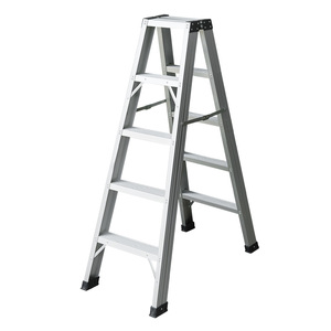Échelle pliante en aluminium double face de qualité industrielle OEM ODM pour usage commercial - Product Image 1