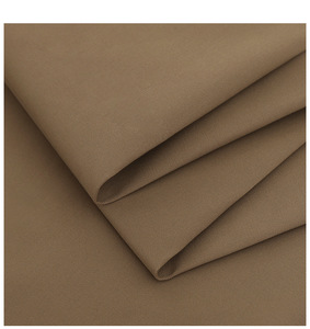 Carbon washed stretch cotton twill yarn card <b>fabric</b> 40*21 <b>medium</b> elasticity woven khaki workwear cloth ready stock* - Product Image 4
