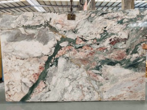 SH đá đá tự nhiên đánh bóng bề mặt thiết kế nội thất bốn mùa hồng hồng phiến đá cẩm thạch gạch cho tường sàn gạch - Product Image 6