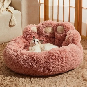 Pet Dog Bed for All Seasons Paw <b>Plush</b> Warm Cat Bed Comfortable for Small <b>Large</b> Dog Bed Design Dog Products - Product Image 2