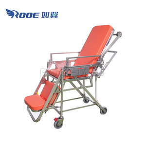 Silla de ruedas plegable de aleación de aluminio de emergencia de gran oferta - Product Image 3