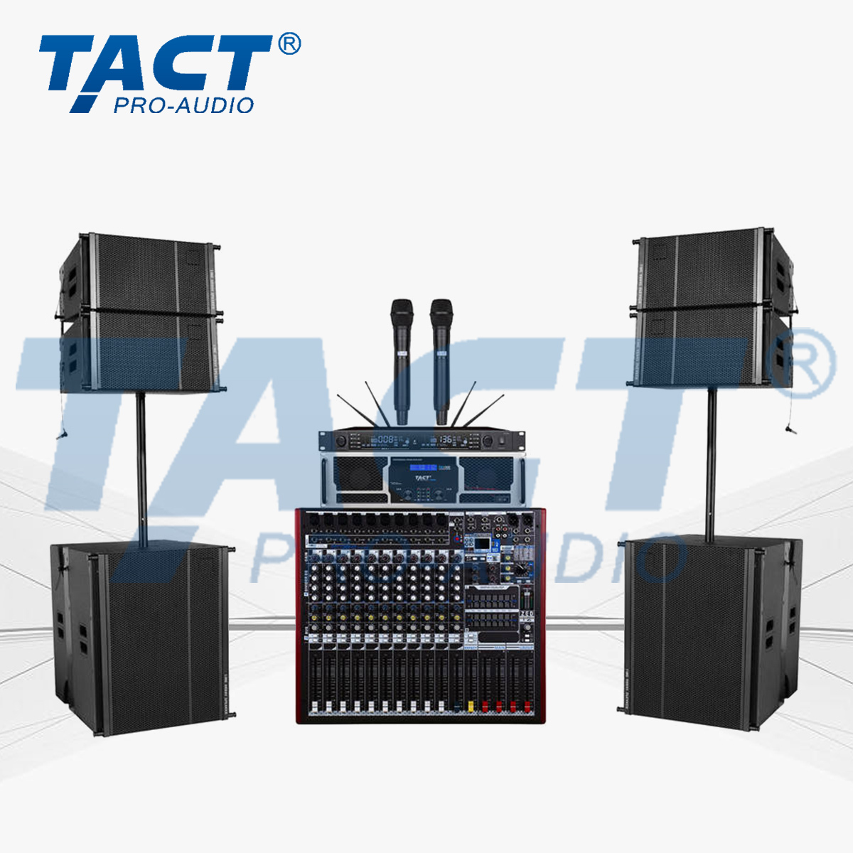 Chinese Speaker Factory Portable Professional Sound Set System Line Array Top with Active Subwoofer Dsp · image 2