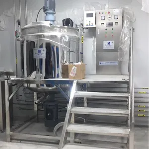 Shampoo Mixing Machine Dishwashing Mixing Tank Liquid Soap Production Line Cosmetic Making Equipment
