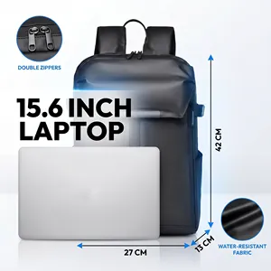 Mochila de Hombro Personalizable con Logotipo, Unisex, Expandible, de Gran Capacidad, para Viajes, Portátil, para el Trabajo Diario, Resistente - Product Image 6