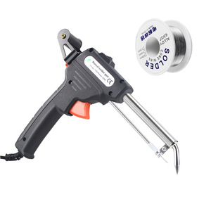 Pistola de Soldar Manual de 60W 220V con Empuñadura de Pistola, Herramienta de Soldadura Electrónica con Alambre de Soldadura Incluido - Product Image 1