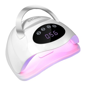 SUN X17 MAX Mini Lampe Professionnelle UV LED pour Séchage Rapide des Ongles, 72 LED, Capteur Automatique, Écran Tactile, Minuteur - Product Image 1