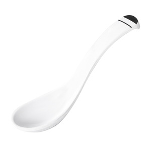 Cucharas de melamina Xiangyuan, cucharas de sopa para hoteles comerciales, cucharas especiales para restaurantes, cucharones de imitación de porcelana, duraderas - Product Image 5