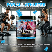 Gummies de Créatine Monohydrate en Gros 1250mg pour la Croissance Musculaire, Énergie Pré-Entraînement, Supplément Masticable, OEM ODM Marque Privée