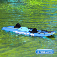 Planche de surf électrique haute puissance à une seule planche, en fibre de carbone ou en EPP, équipée d'une batterie et d'un moteur haute capacité