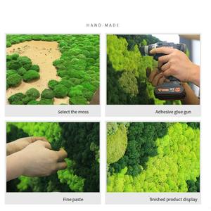 Plantes vertes artificielles de haute qualité pour décoration murale et aménagement paysager en arrière-plan - Product Image 4