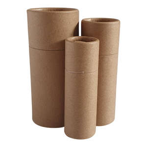 Emballage personnalisé de boîte-cadeau en carton écologique, tube en papier kraft de qualité alimentaire pour café et thé en vrac - Product Image 4