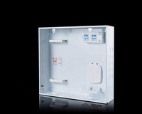 Boîtier d'information multimédia domestique en fibre à montage encastré, boîte de distribution FTTH avec disque en fibre fusionnée