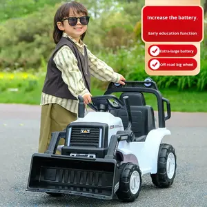 <span class=keywords><strong>Tractor</strong></span> de Juguete para Niños con Cubo Móvil, Motor Potente y Música Emocionante con Luces para Aventuras en el Patio de Juegos - Product Image 4